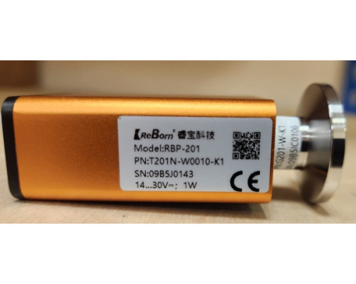 Вакуумметр (датчик давления вакуума) Пирани RBP 201 (Reborn, КНР), DN 16 ISO-KF